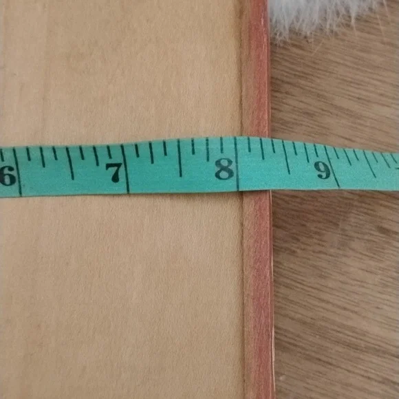 . Vintage Wooden Drawer Divider - Red & White Wood Utensil Organizer - Picture 8 of 9